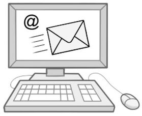 E-Mail auf Computer